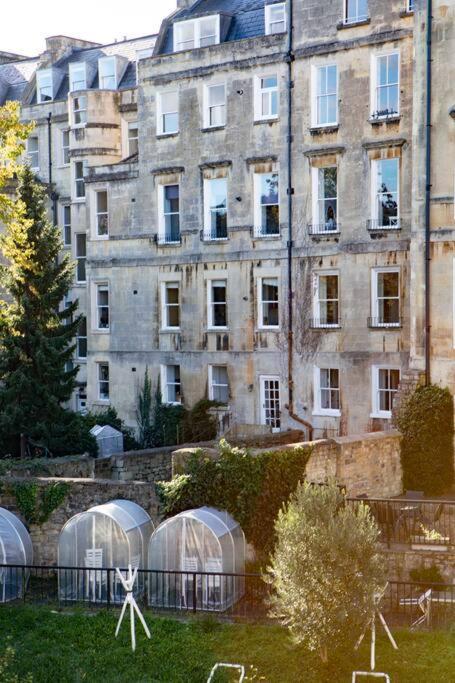 Georgian House Garden Apartment Bath Extérieur photo